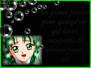 Ne pleure jamais pour kelkin ki ser&eacute; incapable de pleur&eacute; pour toi !!!